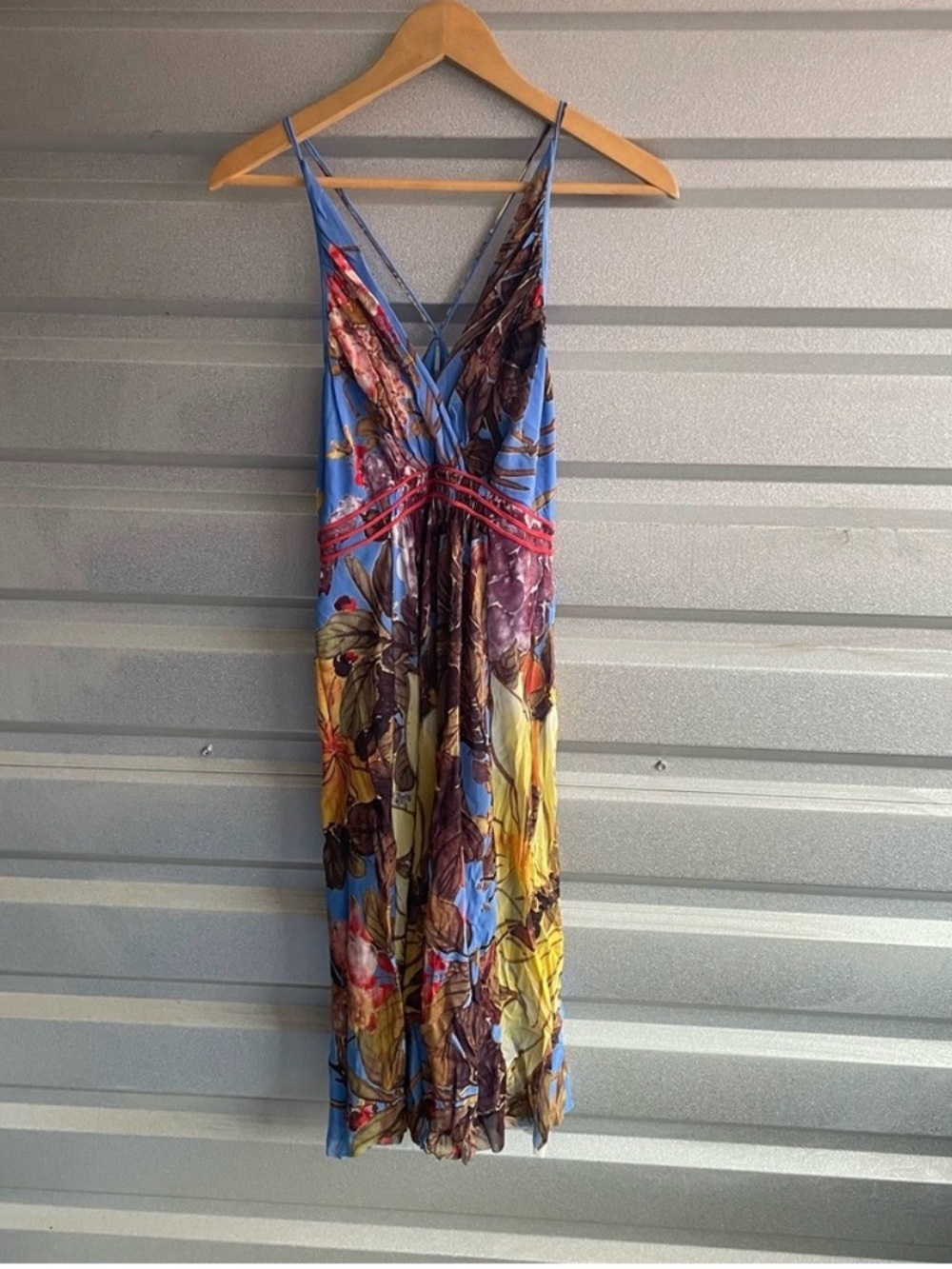 Vivienne Tam vintage Y2K colorful cocktail dress